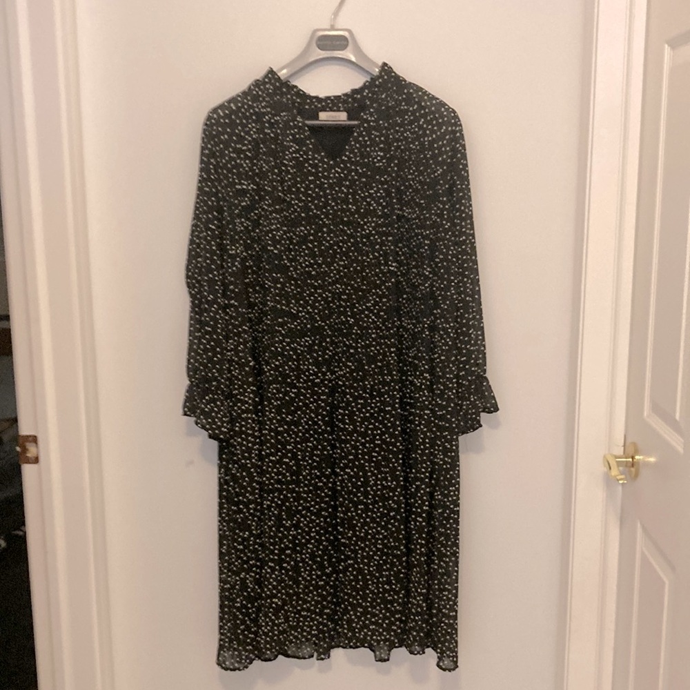 Black and White Polka Dot Dress